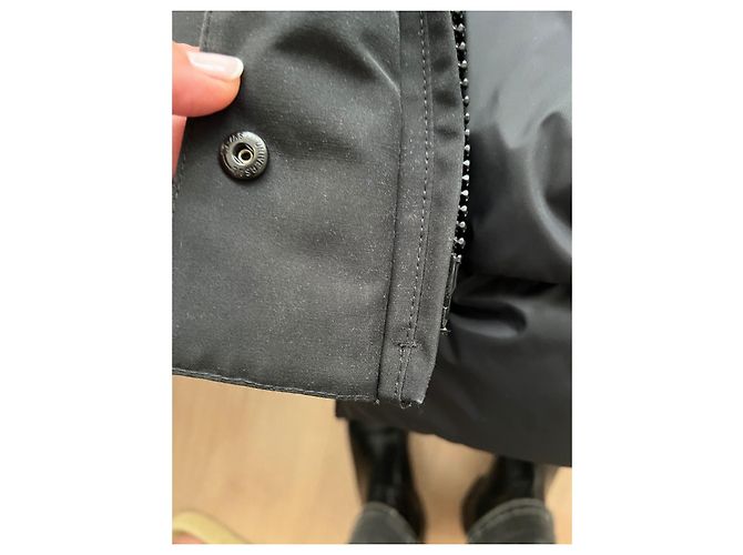 Abrigo Canada Goose Victoria Negro - vista 12