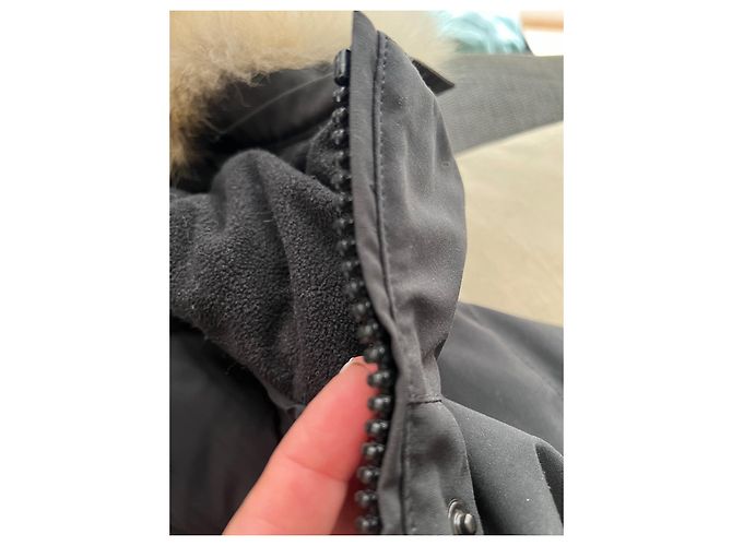 Abrigo Canada Goose Victoria Negro - vista 13