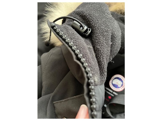 Abrigo Canada Goose Victoria Negro - vista 14