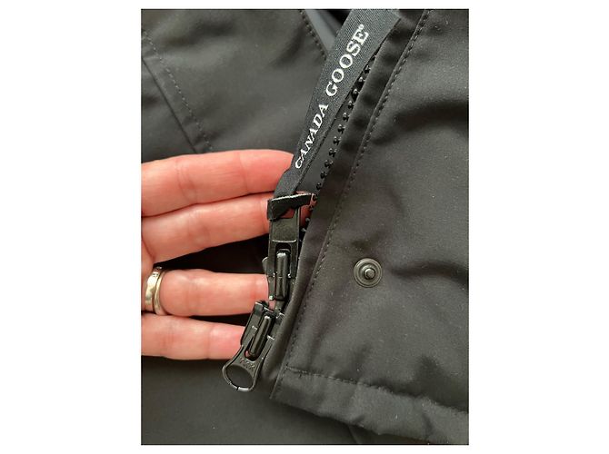 Abrigo Canada Goose Victoria Negro - vista 15