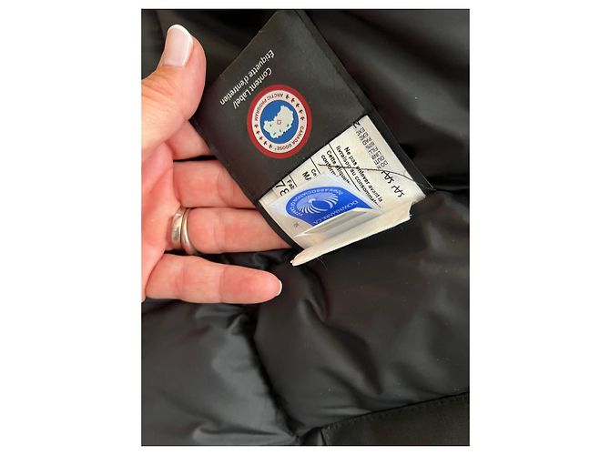 Abrigo Canada Goose Victoria Negro - vista 4