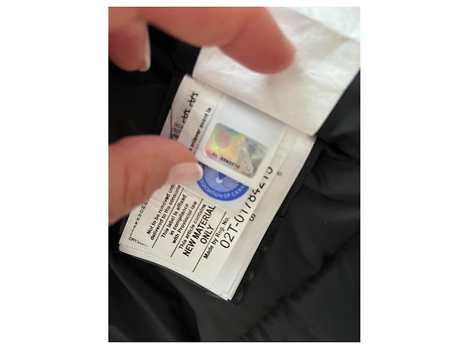 Abrigo Canada Goose Victoria Negro - vista 8