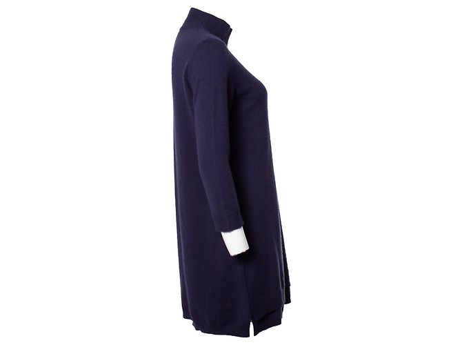 Autre Marque Ripetere, abito in cashmere in blu - vista 2
