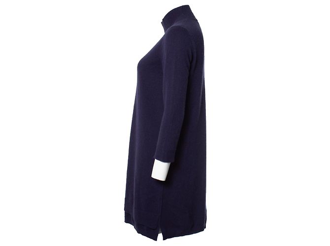 Autre Marque Ripetere, abito in cashmere in blu - vista 4