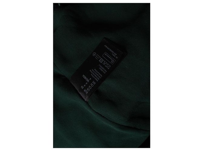 Autre Marque Balmain X H&M, grünes Samtkleid - Ansicht 6