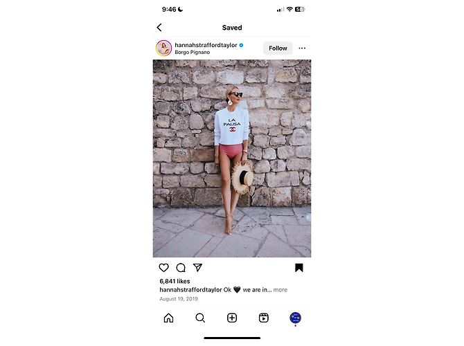 Chanel La Pausa Cruise Pullover weiß aus Kaschmir - Ansicht 8