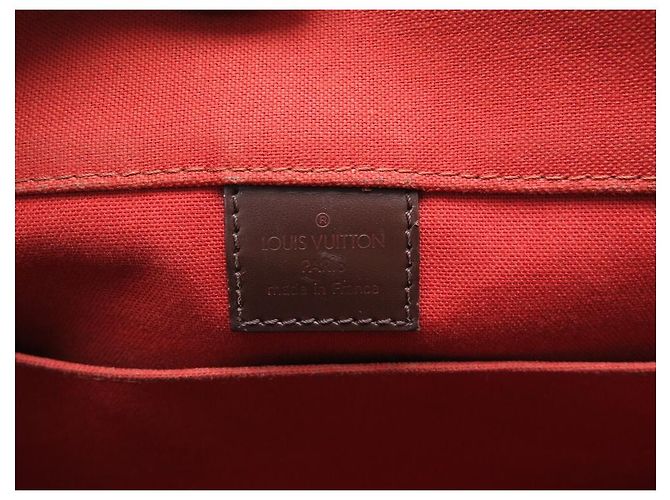 BORSA BESACE LOUIS VUITTON ABBESSES DAMIER EBENE M45257 Shoulder Bag Marrone - vista 8