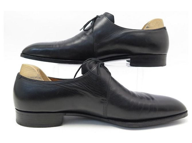 SAPATOS CORTHAY DERBY PERSONALIZADOS 46.5 47 Sapatos de couro preto - vista 2