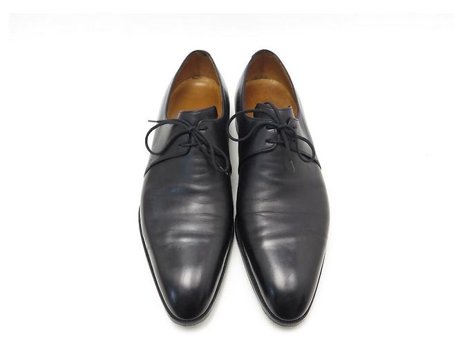 SAPATOS CORTHAY DERBY PERSONALIZADOS 46.5 47 Sapatos de couro preto - vista 4