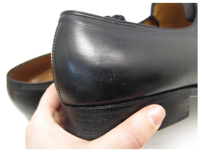 SAPATOS CORTHAY DERBY PERSONALIZADOS 46.5 47 Sapatos de couro preto - vista 7