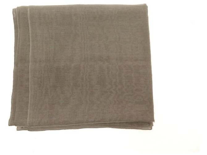 Plume Stola di piume Hermès 210X100SCIARPA CM IN CASHMERE E SETA TORTORA Taupe - vista 2