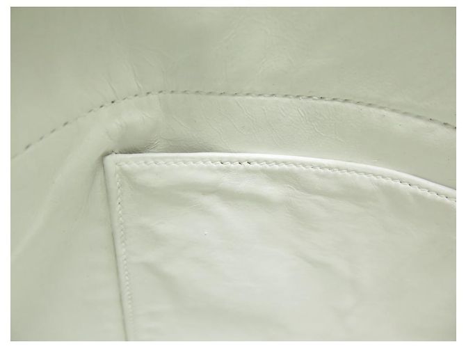 Hermès BORSA A MANO HERMES BOLIDE 35 BORSA A MANO IN PELLE DI STRUZZO BIANCA CM Bianco - vista 15