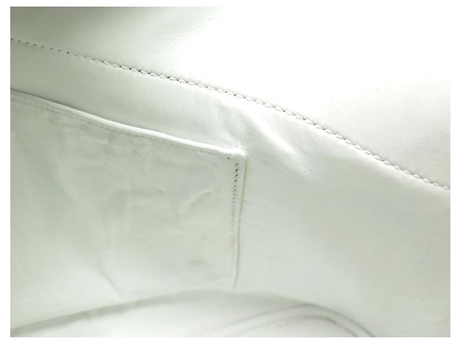 Hermès BORSA A MANO HERMES BOLIDE 35 BORSA A MANO IN PELLE DI STRUZZO BIANCA CM Bianco - vista 16