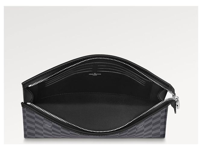 Louis Vuitton LV pochette voyage nuova Grigio - vista 2
