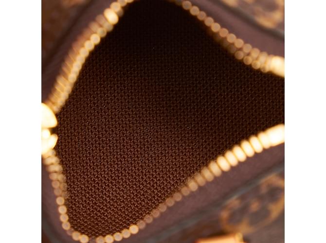 Speedy LOUIS VUITTON Breloques de sac Marron - vue 5
