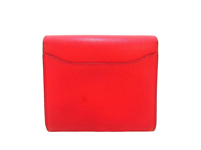 Constance Hermès Portafogli Hermes Rosso - vista 2