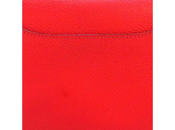Constance Hermès Portafogli Hermes Rosso - vista 7
