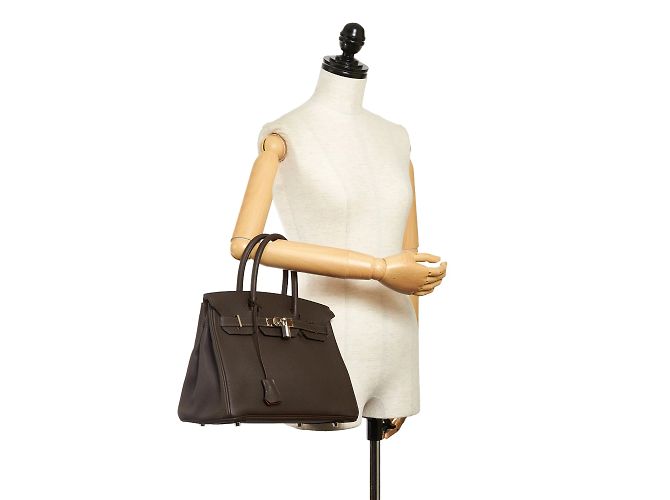 Hermès HERMES Handbags Birkin 30 Brown - view 10