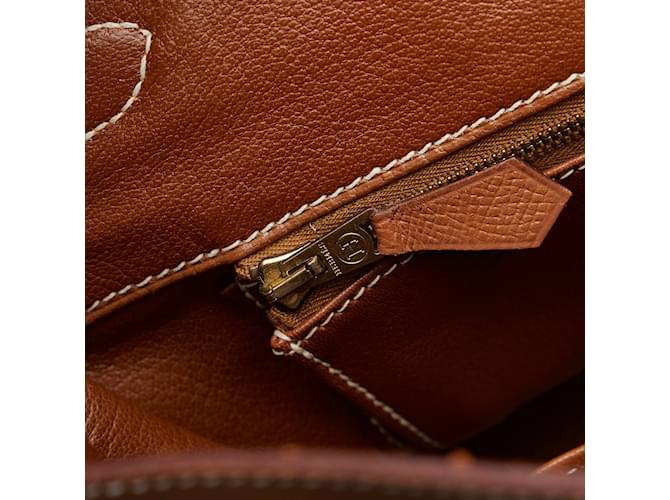 Hermès Borse HERMES Birkin 35 Marrone - vista 12