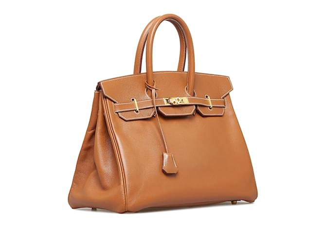 Hermès Borse HERMES Birkin 35 Marrone - vista 2