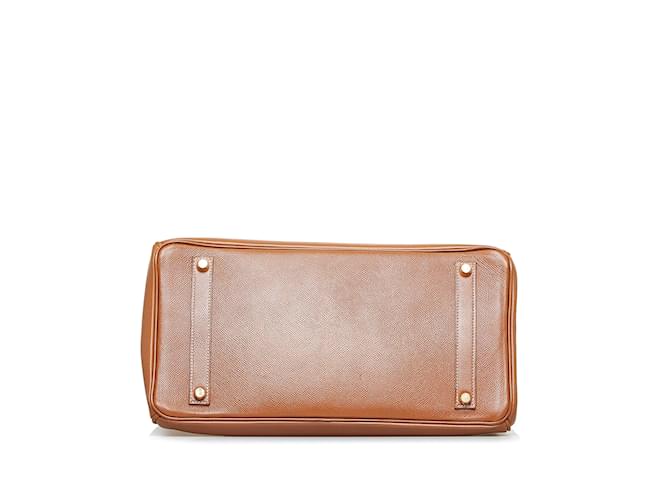 Hermès Borse HERMES Birkin 35 Marrone - vista 4