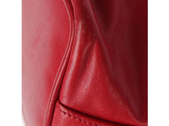 Chanel Rote Beuteltasche - Ansicht 13