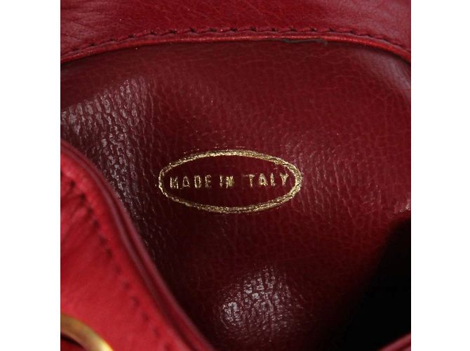 Chanel Rote Beuteltasche - Ansicht 15