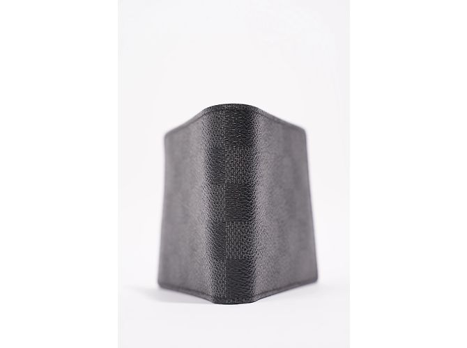 Louis Vuitton Slender Wallet Damier Graphite Canvas Black - view 3