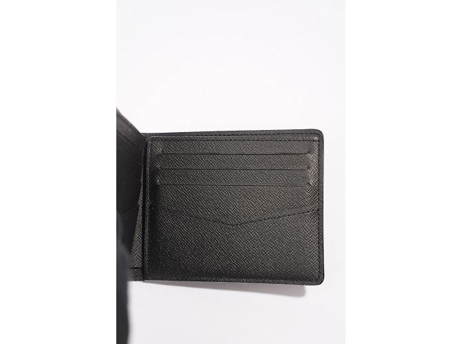 Louis Vuitton Slender Wallet Damier Graphite Canvas Black - view 6