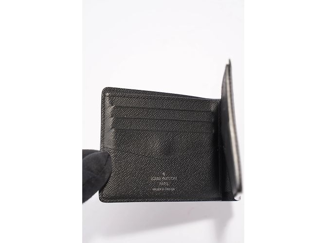 Louis Vuitton Slender Wallet Damier Graphite Canvas Black - view 7