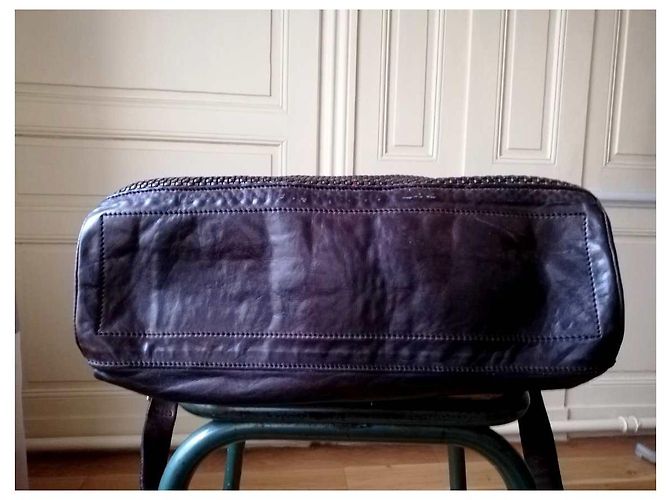Borsa grande Campomaggi Marrone scuro - vista 8