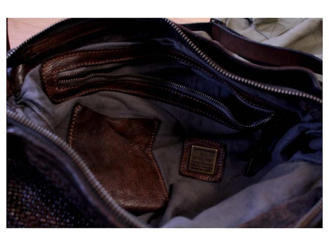 Borsa grande Campomaggi Marrone scuro - vista 9
