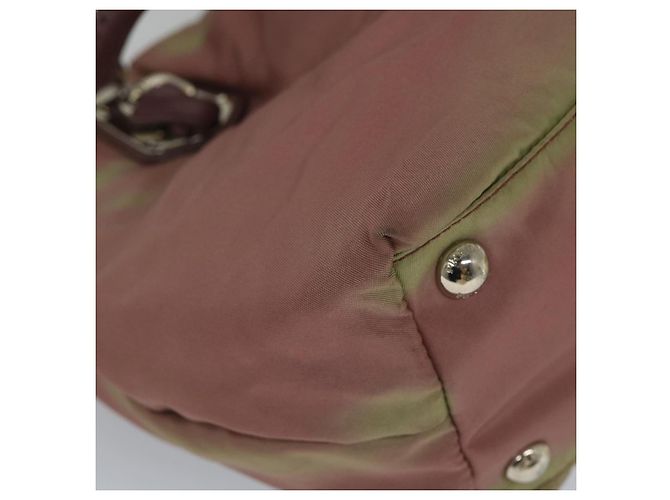 PRADA Borsa a mano Nylon Rosa Auth am5092 - vista 16