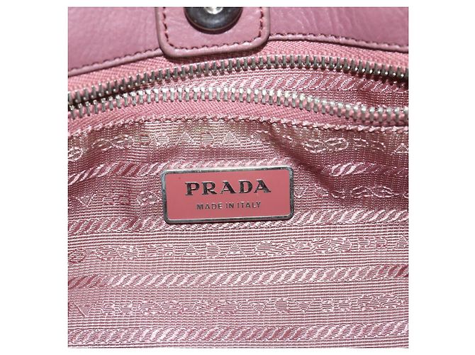 PRADA Borsa a mano Nylon Rosa Auth am5092 - vista 17