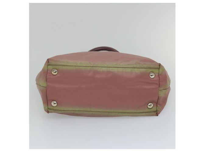 PRADA Borsa a mano Nylon Rosa Auth am5092 - vista 5