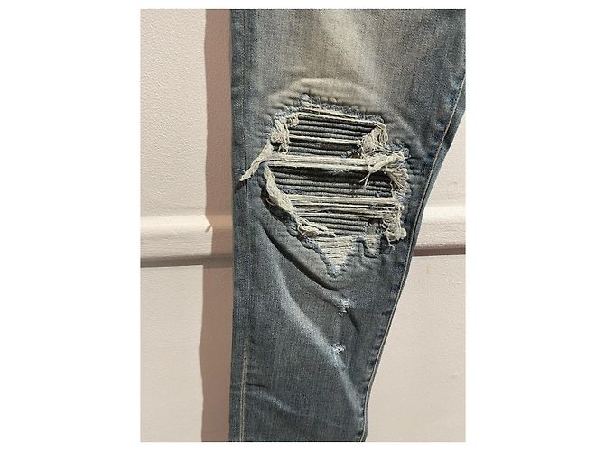 Jeans AMIRI T.US 30 Cotone Blu - vista 3