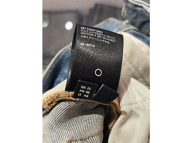 Jeans AMIRI T.US 30 Cotone Blu - vista 6