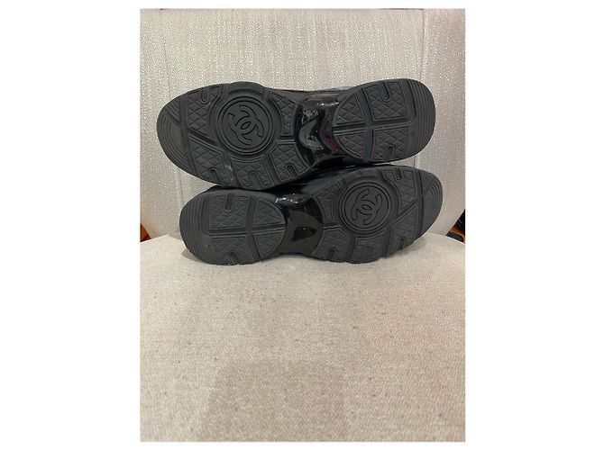 CHANEL Sneaker T.EU 45 Wildleder- Grau - Ansicht 7