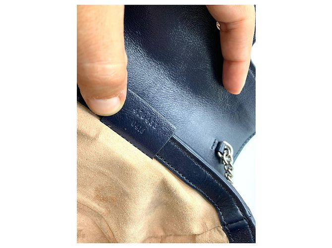 Borsa a mano Gucci Marmont Puerto Banus in cotone - vista 4