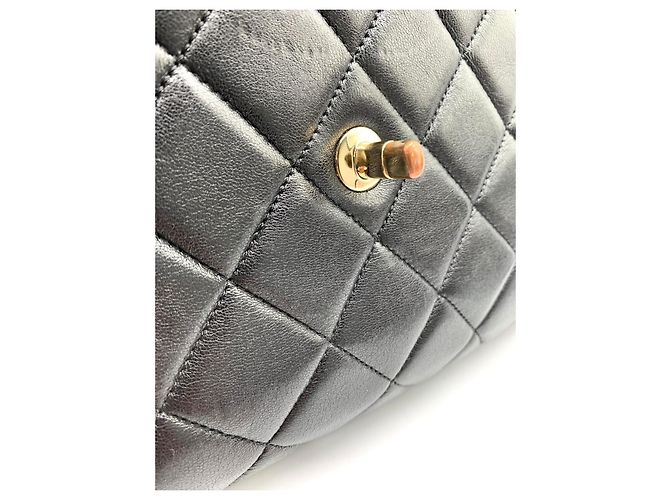 Borsa a mano Chanel Puerto Banus in pelle nera Nero - vista 2