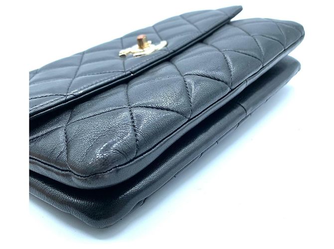 Borsa a mano Chanel Puerto Banus in pelle nera Nero - vista 7