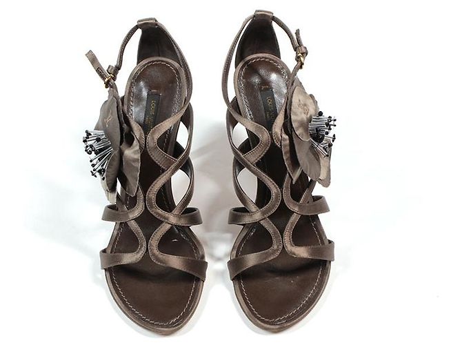 Louis Vuitton Sandalen Taupe - Ansicht 3