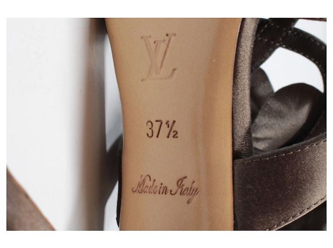Louis Vuitton Sandalen Taupe - Ansicht 6