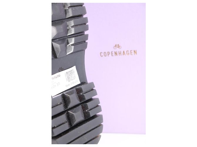 Autre Marque Botines de cuero marrón Copenhagen Studios Castaño - vista 4