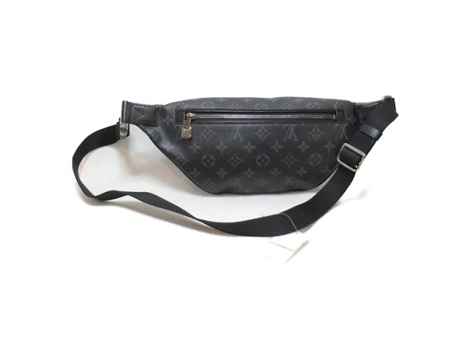 Bumbag Louis Vuitton Riñonera Monogram Eclipse Discovery PM M46035 Negro - vista 2