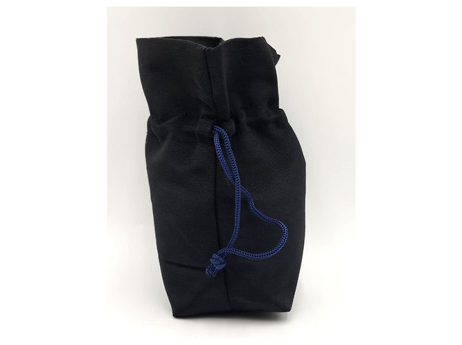 Mini borsa con coulisse Chanel Nero - vista 5