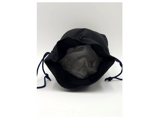 Mini borsa con coulisse Chanel Nero - vista 6