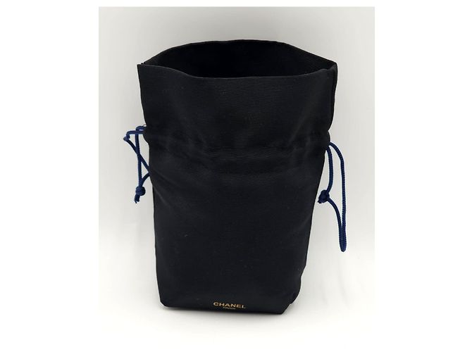 Mini borsa con coulisse Chanel Nero - vista 7