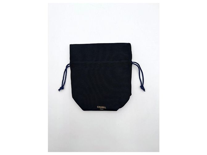 Mini borsa con coulisse Chanel Nero - vista 8