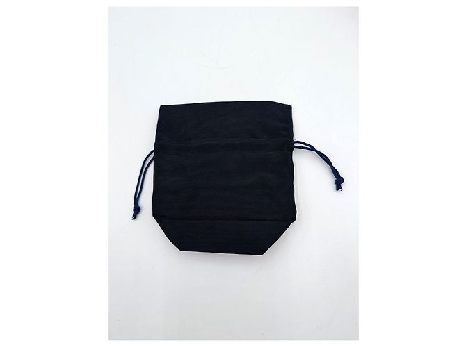 Mini borsa con coulisse Chanel Nero - vista 9